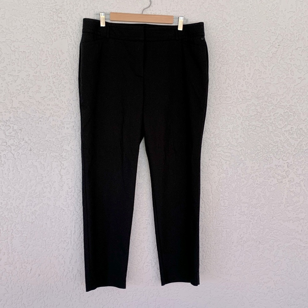 Karl Lagerfeld Paris black long pants size 12